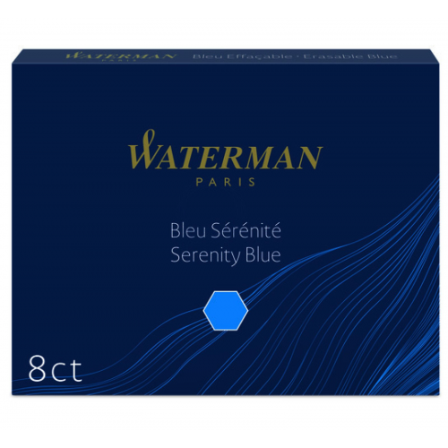 Naboje atramentowe Waterman długie niebieskie '8